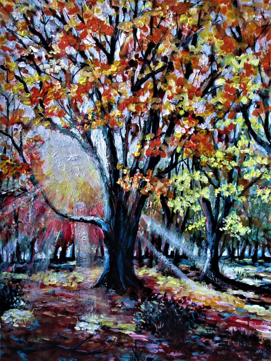 Autumn Woods 3 by Max Aitken