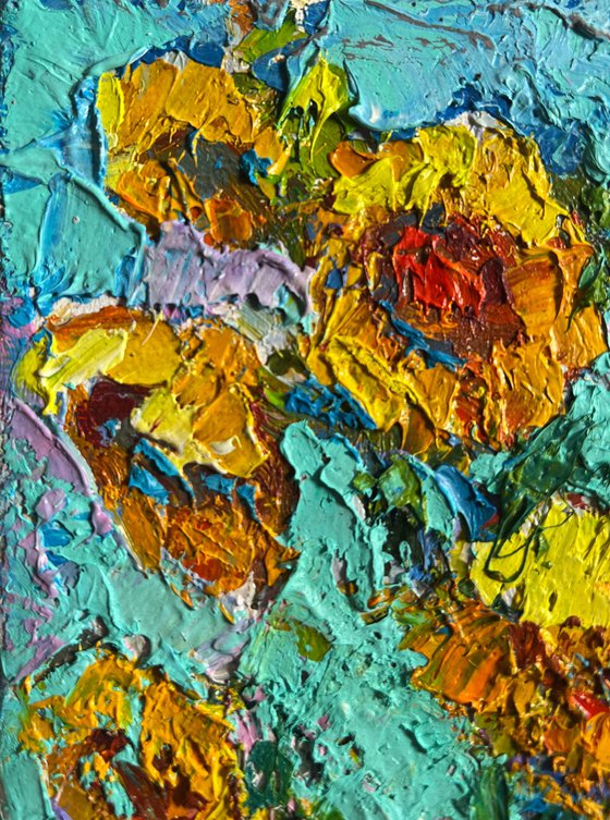 Sunflowers in the field