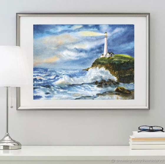 Lighthouse on the rock
