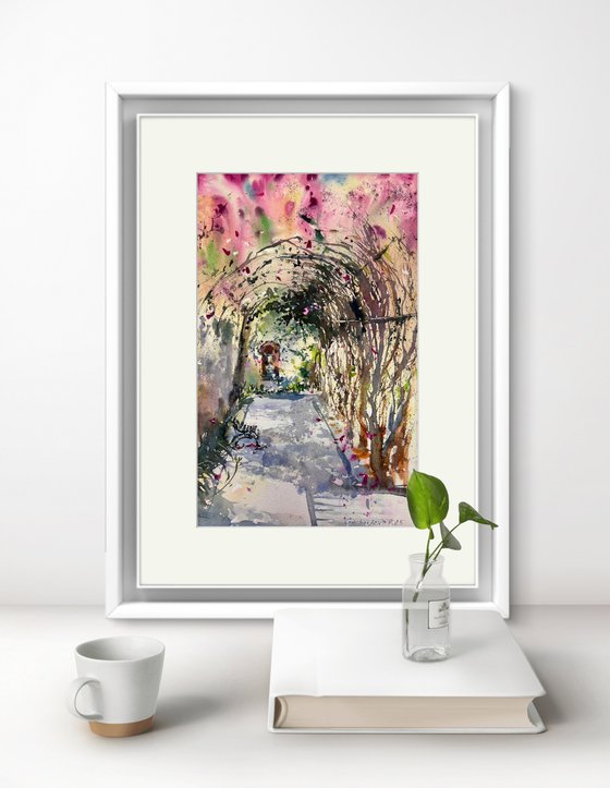 Bougainvillea Tunnel #2