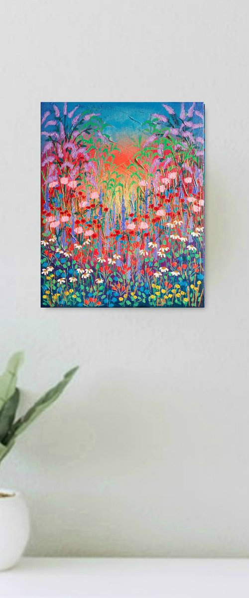 Bamboo Garden by Lisa Mann