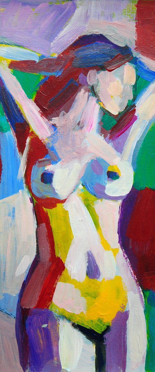 Nude 3 /35 x 25  cm by Alexandra Djokic