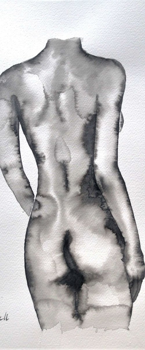 Female body I by Mateja Marinko