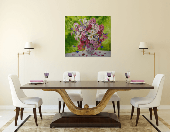 Large Floral Still life