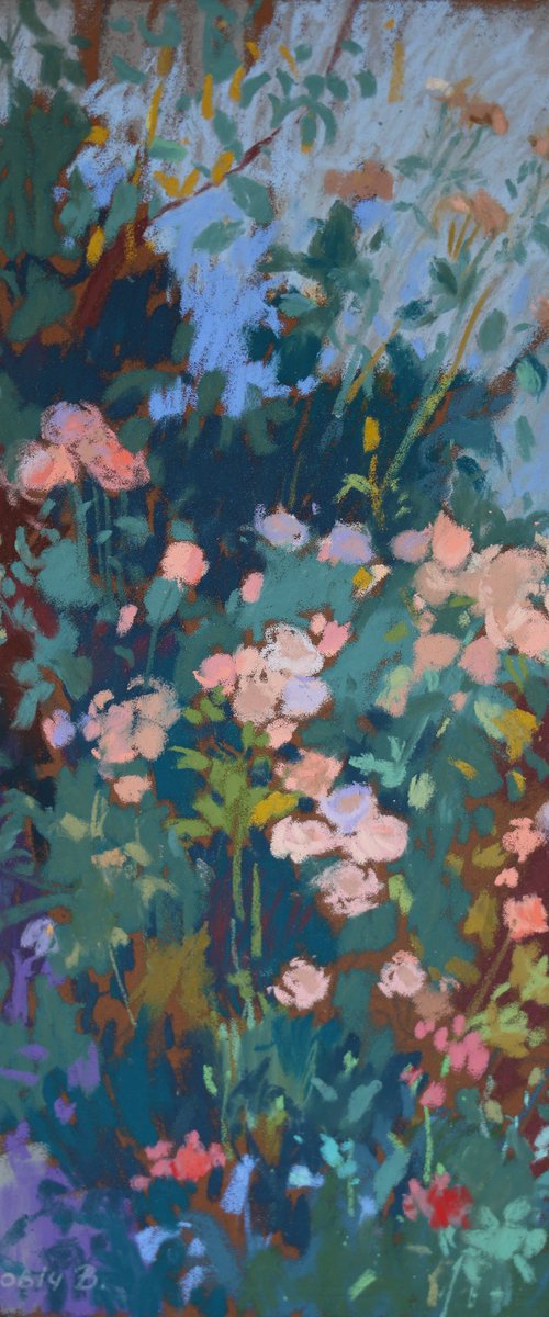 Roses in aragonese Pyrenees by Victoria Ramanovich