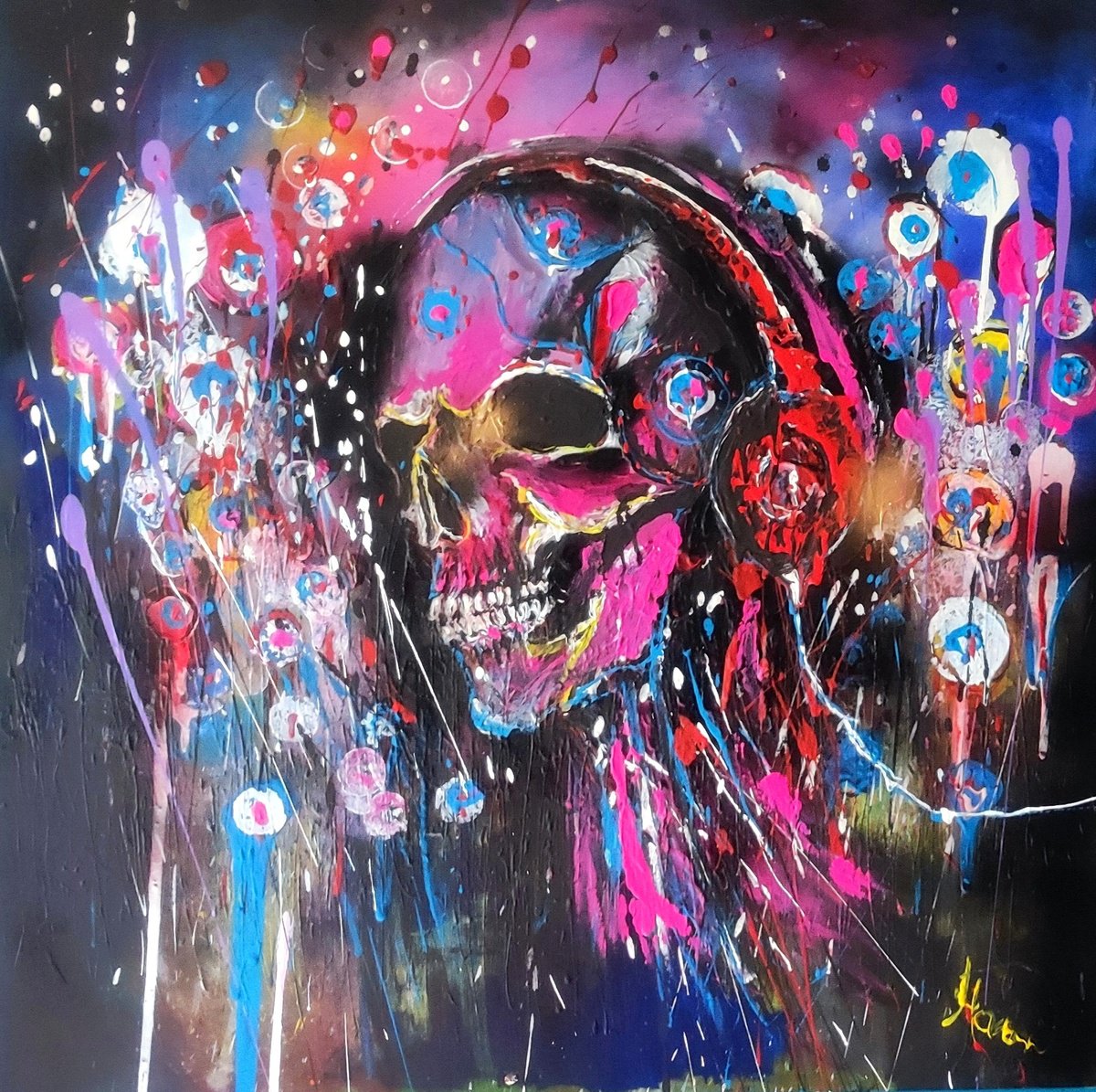 Vibrance By Beata Harasim, 31 X 31, Artwork For Sale On Artfinder