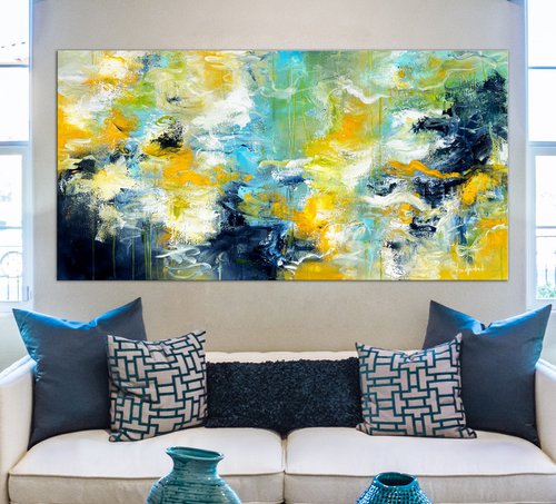Dreamy landscape - Burst of color 38 by Andrada Anghel