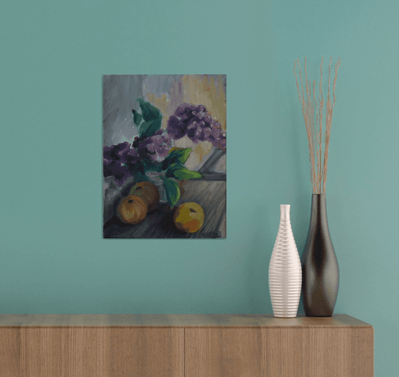 STILL LIFE WITH LILAC