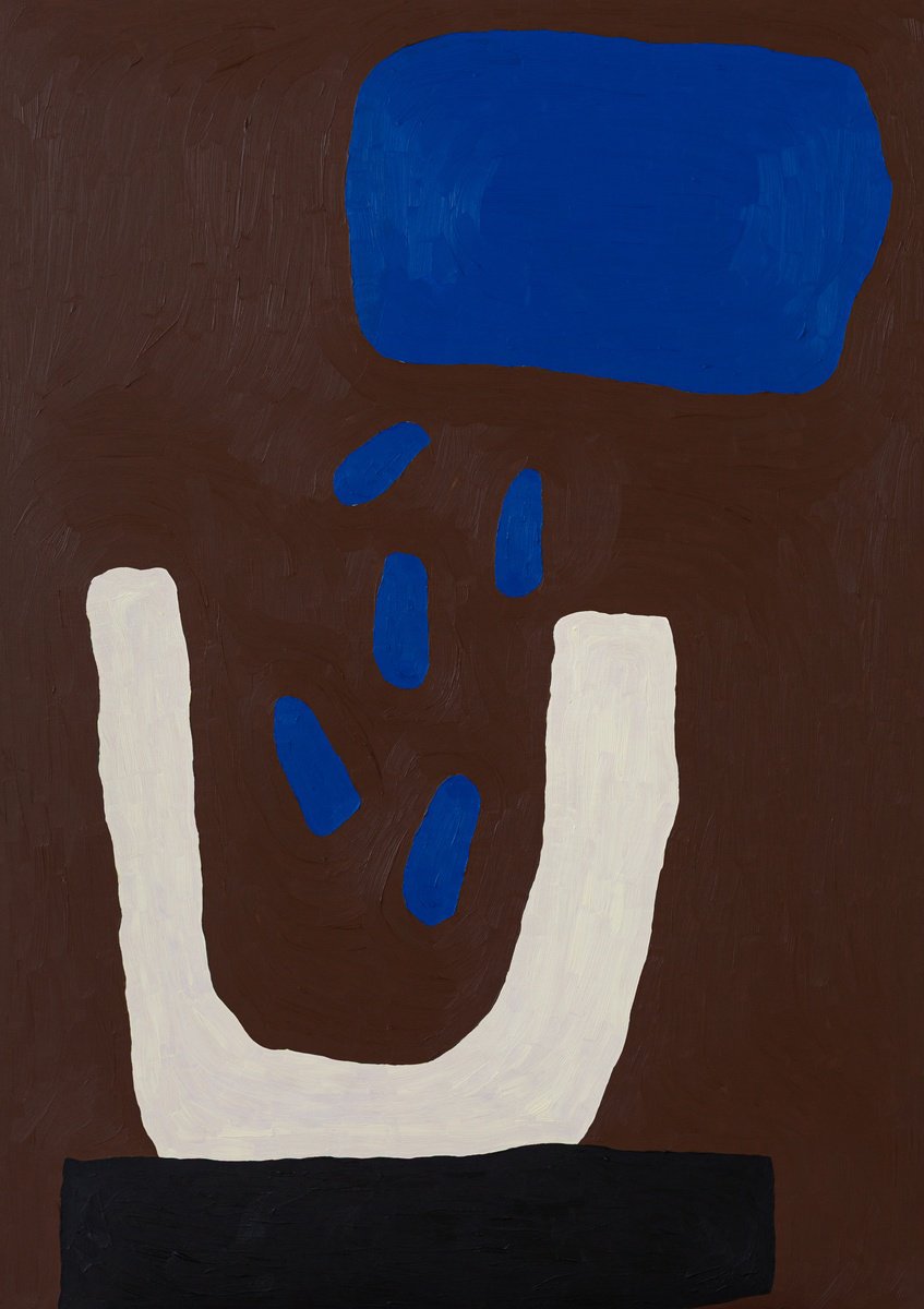 Naive Still Life Oil Painting By Ayesha Pearce, 23 X 33, Sad Espresso, Original Artwork