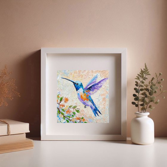 Hummingbird flying