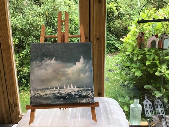 SEVEN BOATS GO SAILING