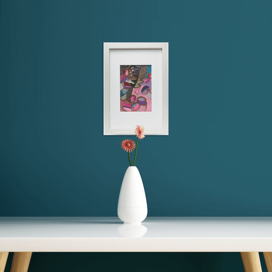 FLOWERS STILL LIFE 7. (framed)