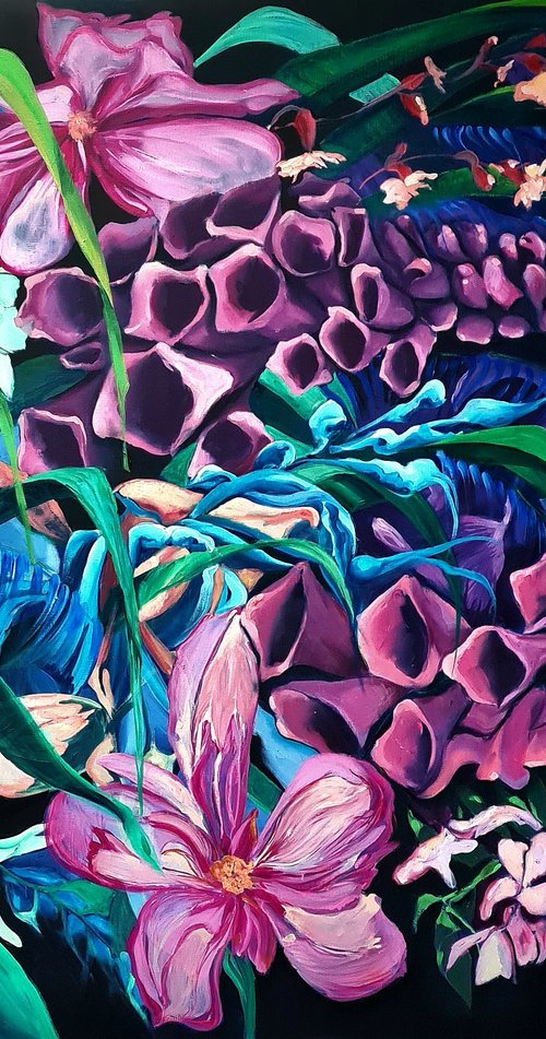 Night Garden by Karolina Franceschini