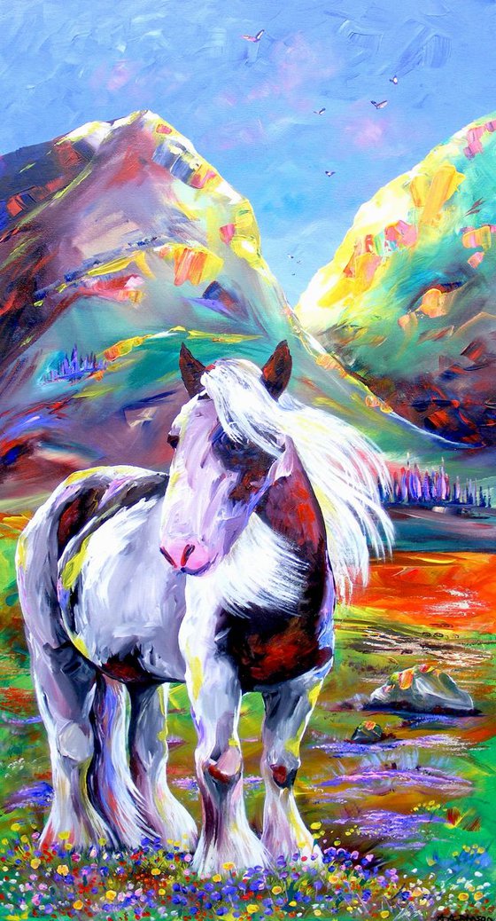 Paintings of horses - "Might and Majesty"