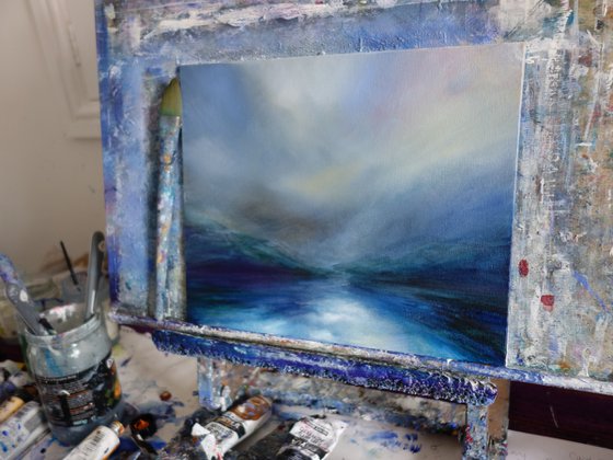 Dissolving into Blue