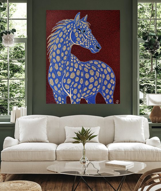 Cobalt Horse