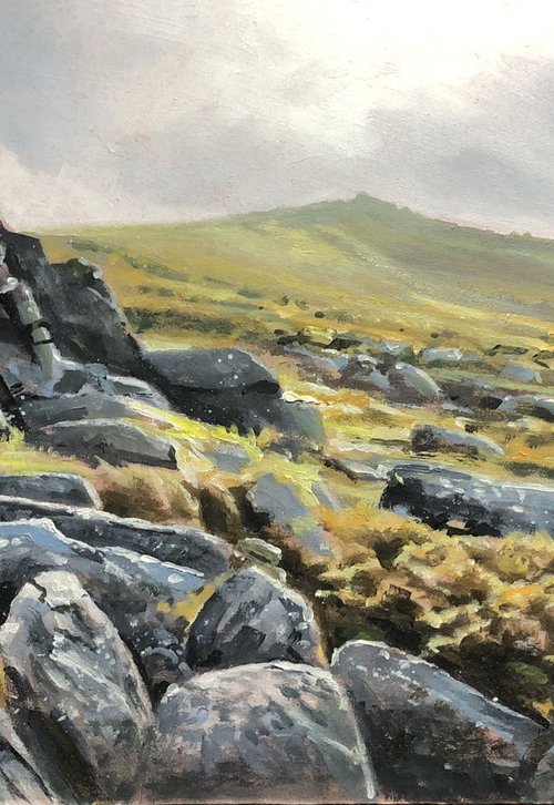 2 Tors, Dartmoor. by Russell Aisthorpe