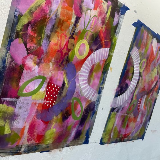 Early Shoots (Diptych)