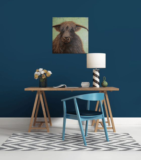 Highland Cow /  ORIGINAL PAINTING