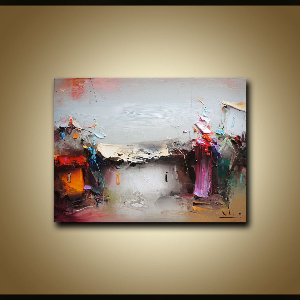 On The Backyard By Stanislav Lazarov, 16 X 12, Artwork For Sale On Artfinder
