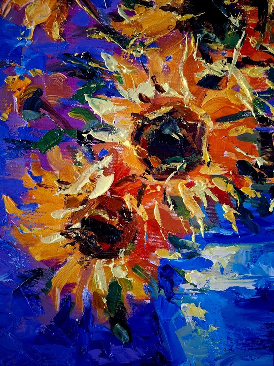 Warmth in the Azure Vase