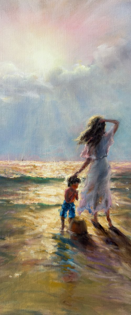 Summer by the Sea by Alesia Yeremeyeva