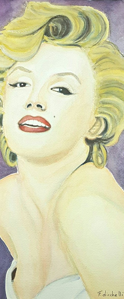 Marilyn Monroe by Francesca Licchelli