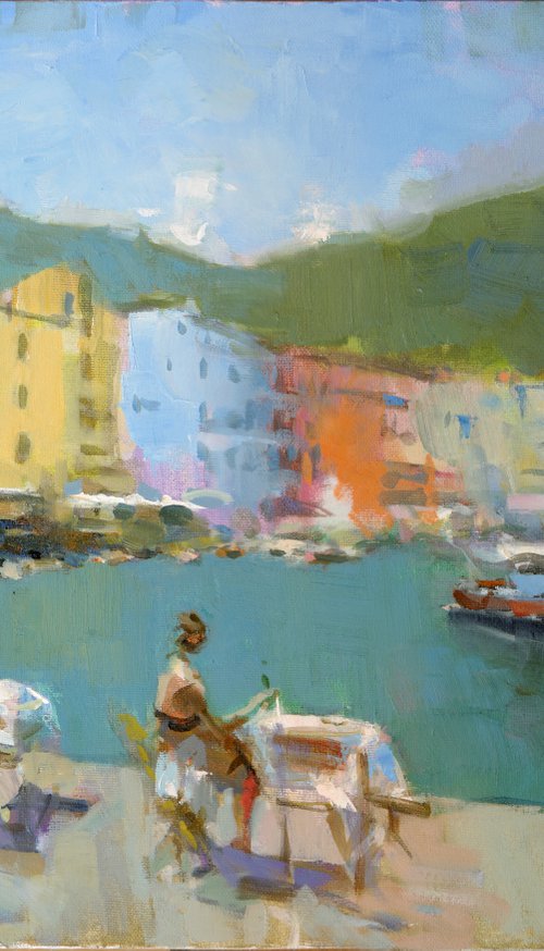 "Italian landscape" by Eugene Segal