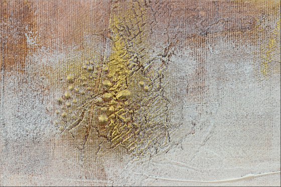 El Dorado  - Abstract Art - Acrylic Painting - Canvas Art - Framed Painting - Abstract Painting - Industrial Art