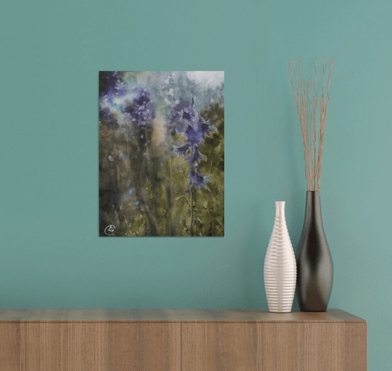 Blue forest