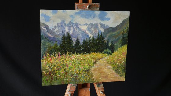 Sunny Day In The Mountains