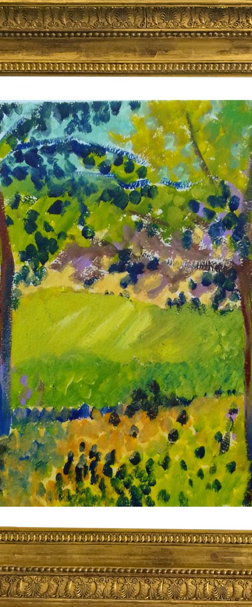 A Hampshire Landscape III by Jan Rippingham