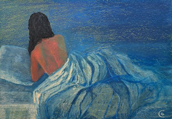 Girl in bed