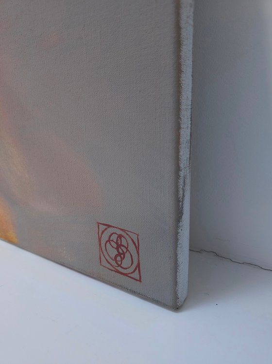 Thoughtful Portrait with Still Life