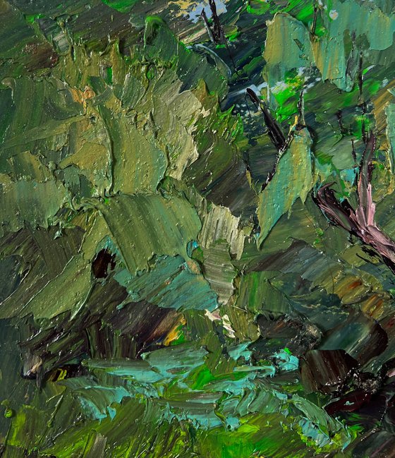 Trees above the River