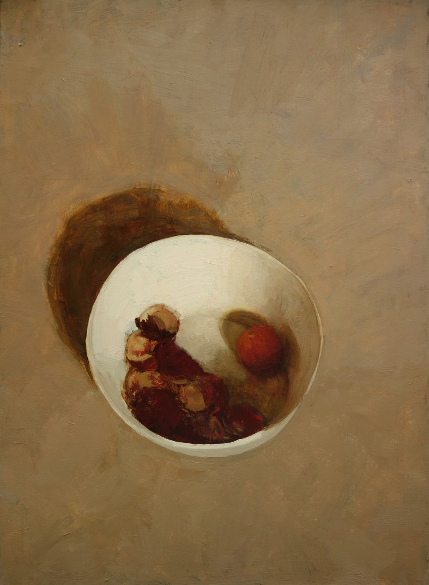 Expressive Oil Painting , Containing By Ana Del Valle Ojeda, 29 X 39, Artwork For Sale On Artfinder