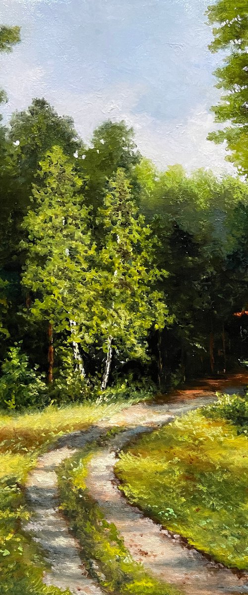 Two Birch Trees by Oleg Baulin