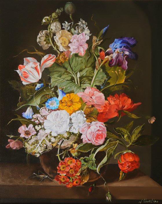 Large floral Still life