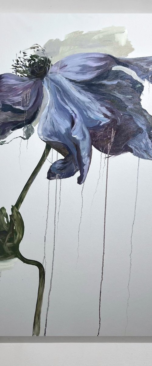 Expressive flower 2 by Rosi Roys