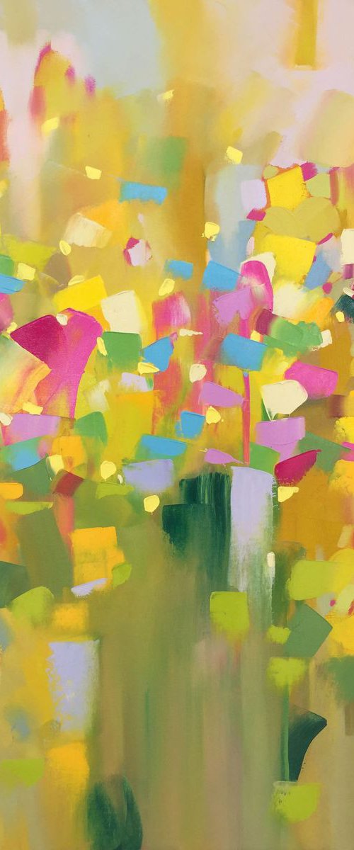 Field Of Flowers by Jessica Bleasby