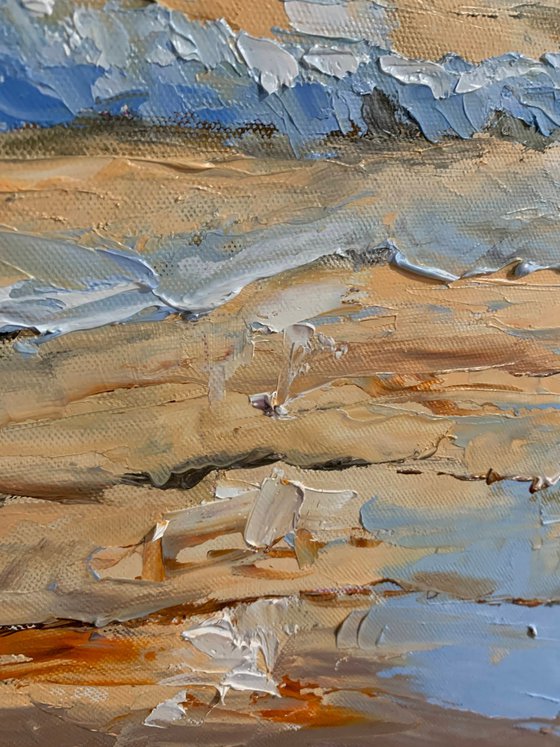 Evening Tide, sunset.