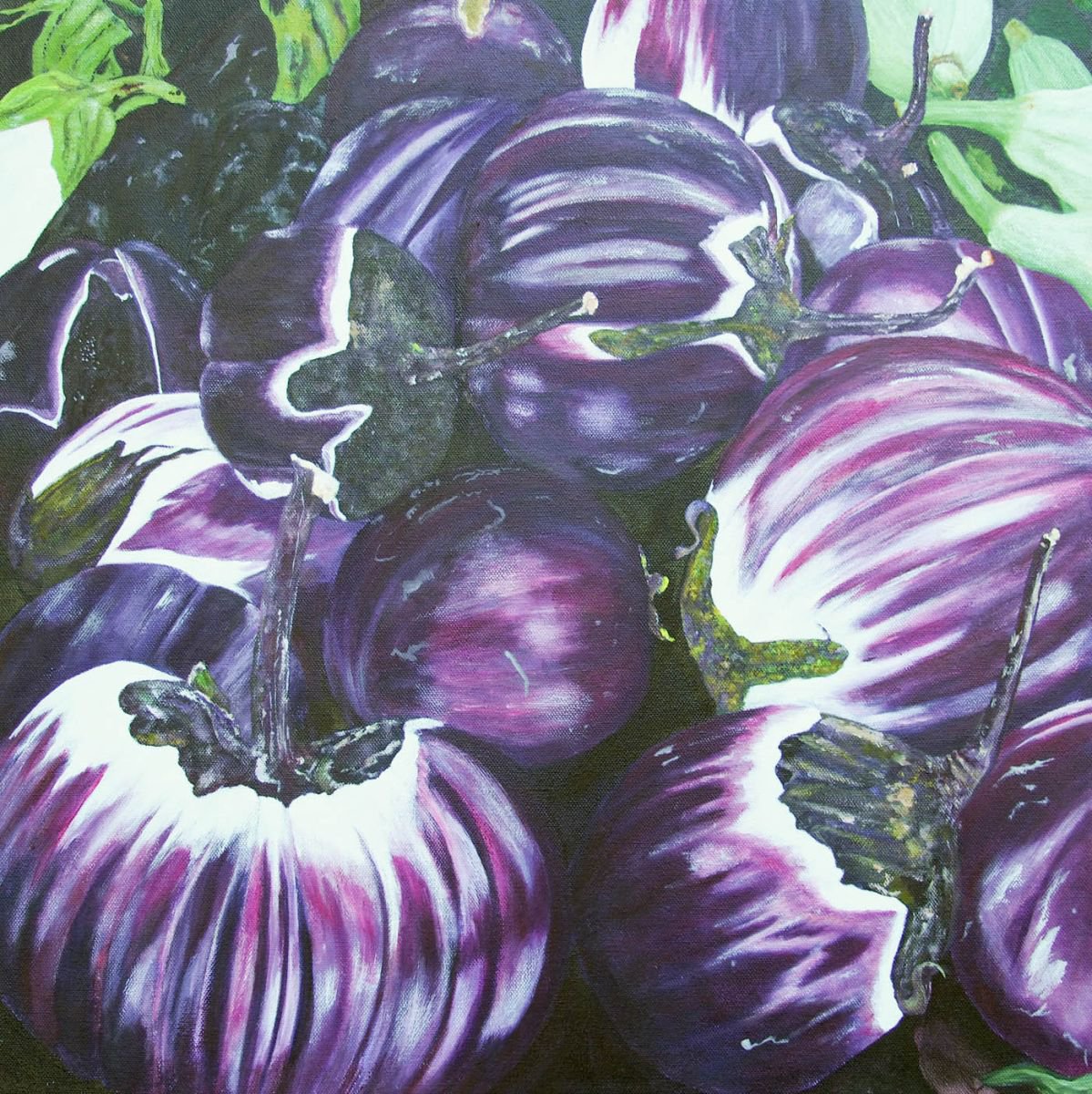 Farmers Market 2 By Steven Fleit, 20 X 20, Artwork For Sale On Artfinder