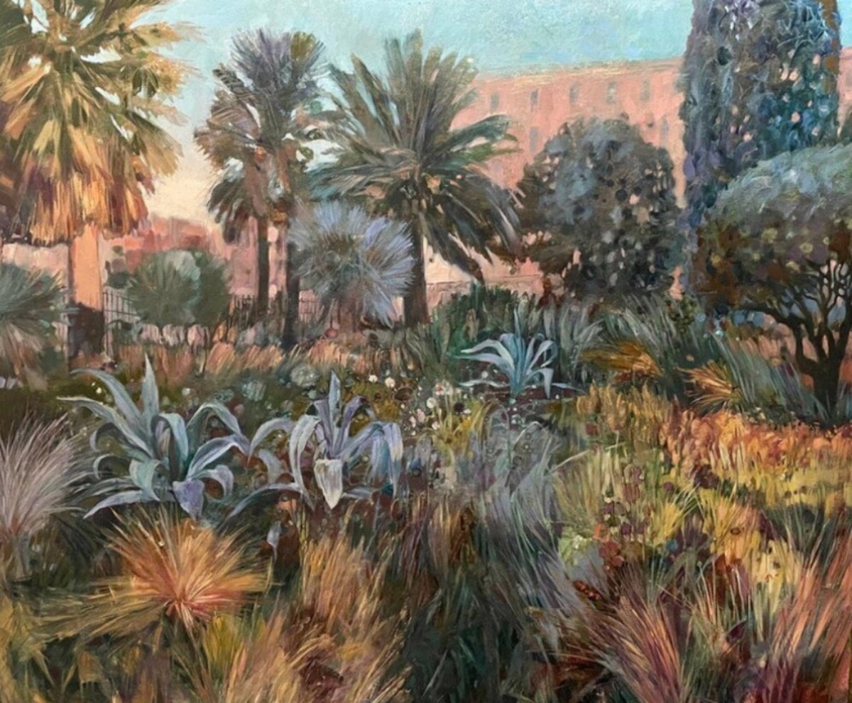 Jardin Albert By Nadezda Stupina, 47 X 39, Artwork For Sale On Artfinder