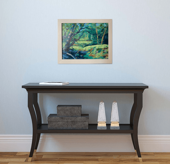 Castle hill Knucklas