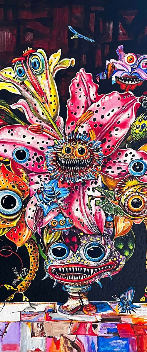 Monster Flowers by PAVS