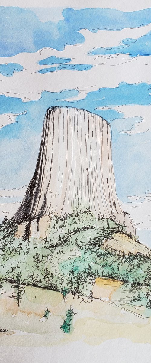 Landscape - National Parks - Wyoming - "Devils Tower" by Katrina Case