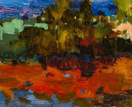 In the Swamp in Summer
