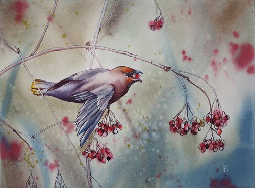 Bird by Alla Vlaskina