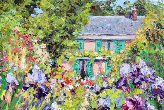 Monet's Home And Iris Garden