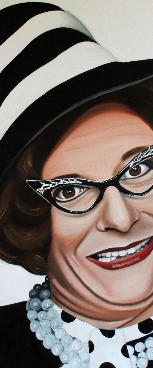 Dame Edna in Colour by Mathew Halpin